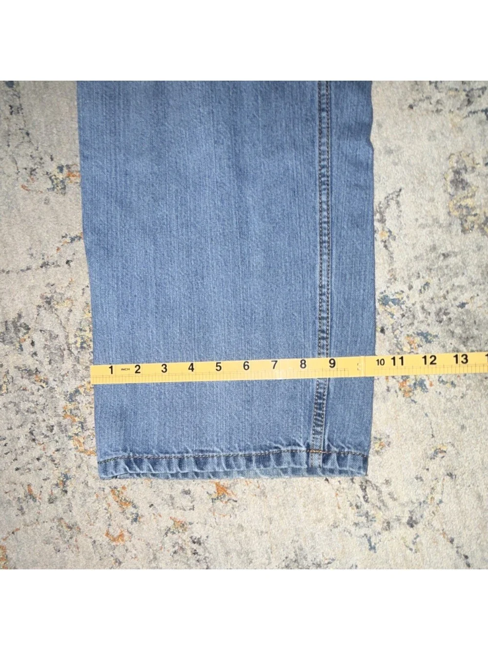 Levi’s 550 18 Husky Blue Light Wash Relaxed Straight Denim Jeans 5-Pocket A244